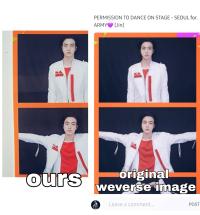 BTS Permission To Dance Photo Strips