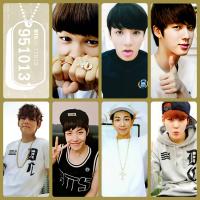 BTS Seasons Greetings 2014 1st Fan club Diary Photocards 