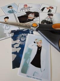 BTS Wake Up - Open Your Eyes photocards