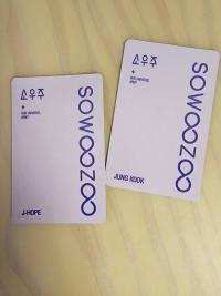 BTS Muster Sowoozoo DVD  Photocards