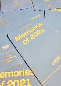BTS - Memories 2021 DVD Photocards