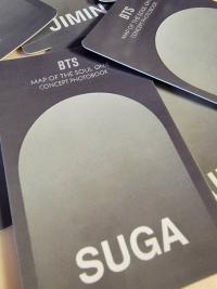 BTS - MOTS ON:E Route Photo Cards