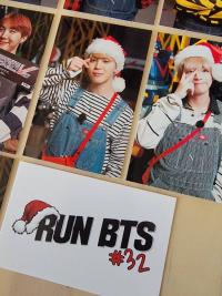 Run BTS - episode 32 Christmas Photocards