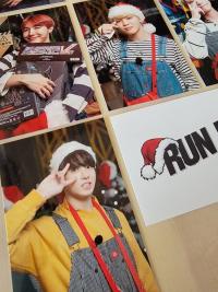 Run BTS - episode 32 Christmas Photocards