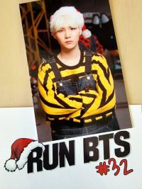 Run BTS - episode 32 Christmas Photocards