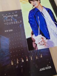 BTS - Love Yourself New York Bluray Photocards