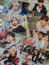 BTS - War of Hormone Broadcast Photocards 