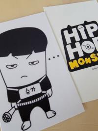 BTS - Hip Hop Monster Photocards