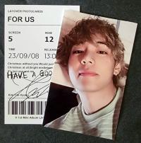 V - Layover : Purple Photocard Set