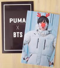BTS X Puma 2015 Photocards