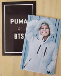 BTS X Puma 2015 Photocards