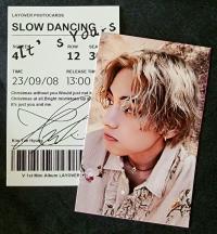V - Layover : Blue Photocard Set