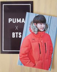 BTS X Puma 2015 Photocards
