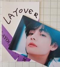 Taehyung - Layover : Powerstation Lucky Draw Photocards