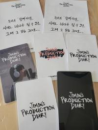 Jimin's Production Diary Photo Cards