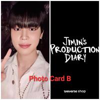 Jimin's Production Diary Photo Cards