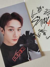 Stray Kids Rock Star 2nd week Motorcycle clothing Photocards