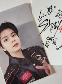 Stray Kids Rock Star 2nd week Motorcycle clothing Photocards
