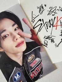 Stray Kids Rock Star 2nd week Motorcycle clothing Photocards