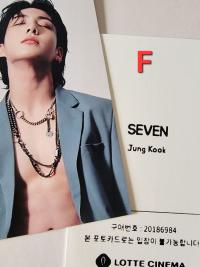 Jungkook - Lotte Cinema Photocard Collection
