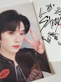 Stray Kids Rock Star 2nd week Motorcycle clothing Photocards