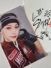 Stray Kids Rock Star 2nd week Motorcycle clothing Photocards
