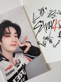 Stray Kids Rock Star 2nd week Motorcycle clothing Photocards