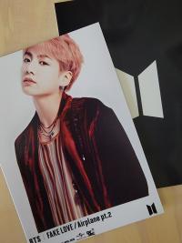 BTS - Fake Love Airplane Pt.2 Japan Postcards 2018
