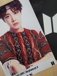 BTS - Fake Love Airplane Pt.2 Japan Postcards 2018