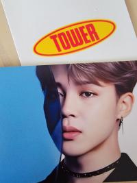 BTS - Fake Love-Airplane 2 Shibuya Tower Records Photocard Set