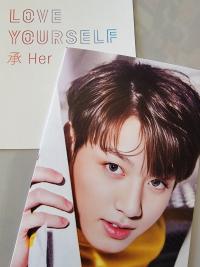 BTS - Love Yourself HER Vinyl Album Photocards