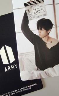 Taehyung : Japan FC Lottery fri(end)s Photo Card