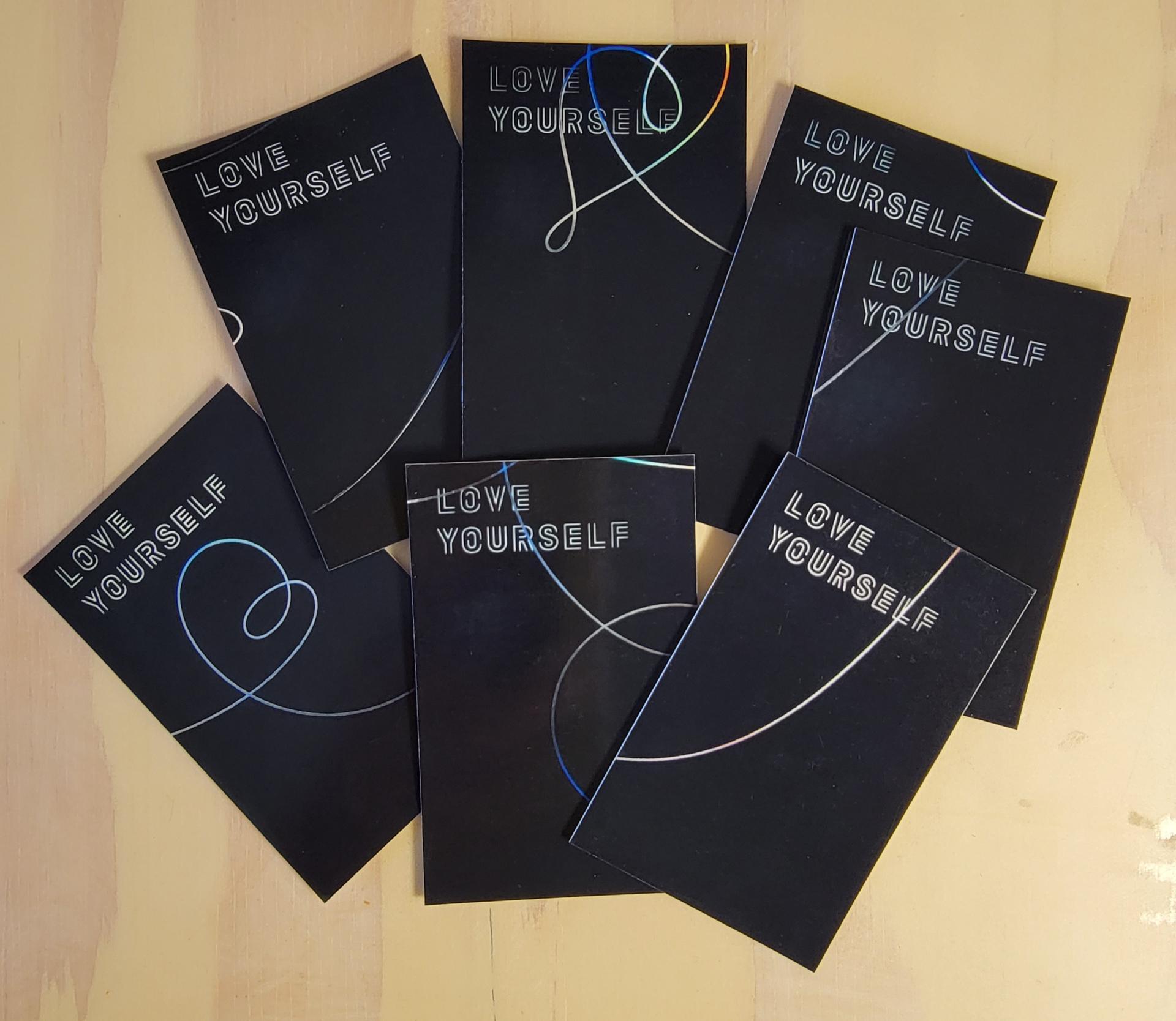 BTS LY Tear R Photocards 