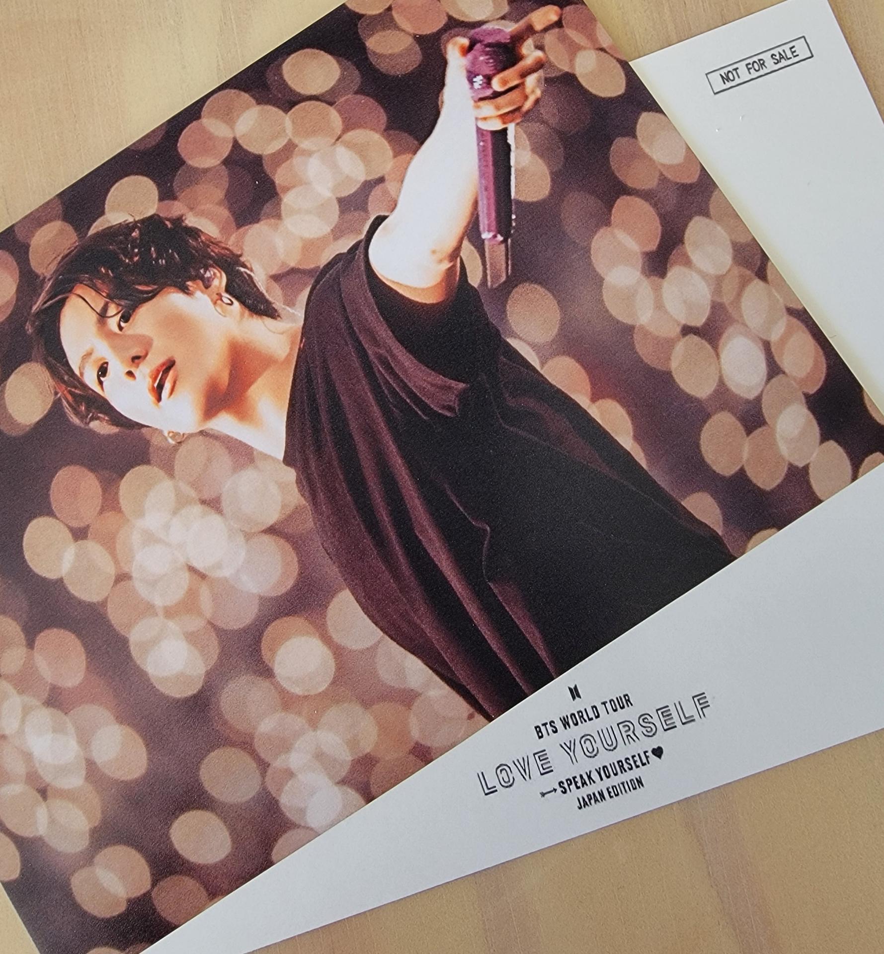 BTS - Love Yourself Speak Yourself Japan F.C Benefit Post Card