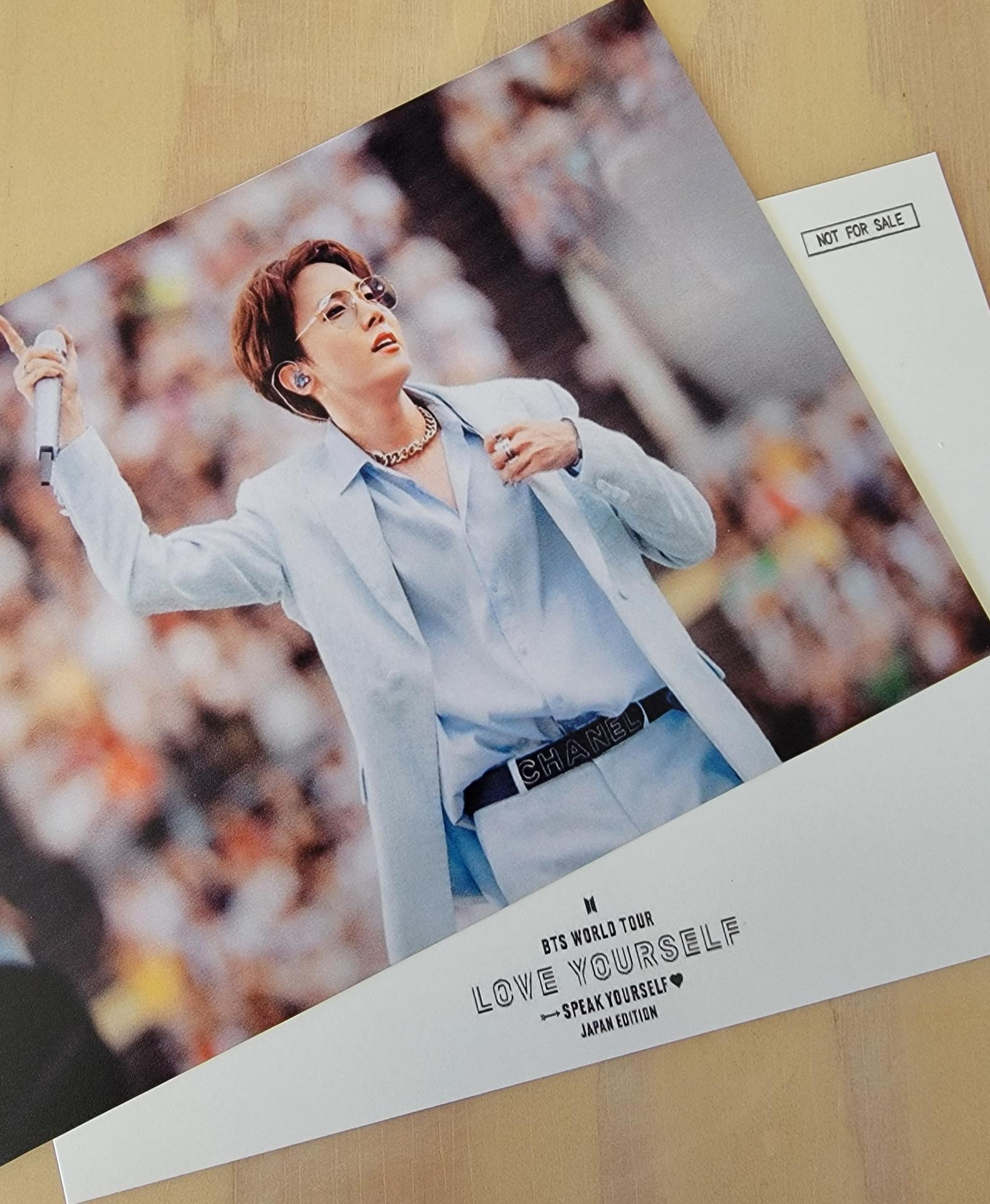 BTS - Love Yourself Speak Yourself Japan F.C Benefit Post Card