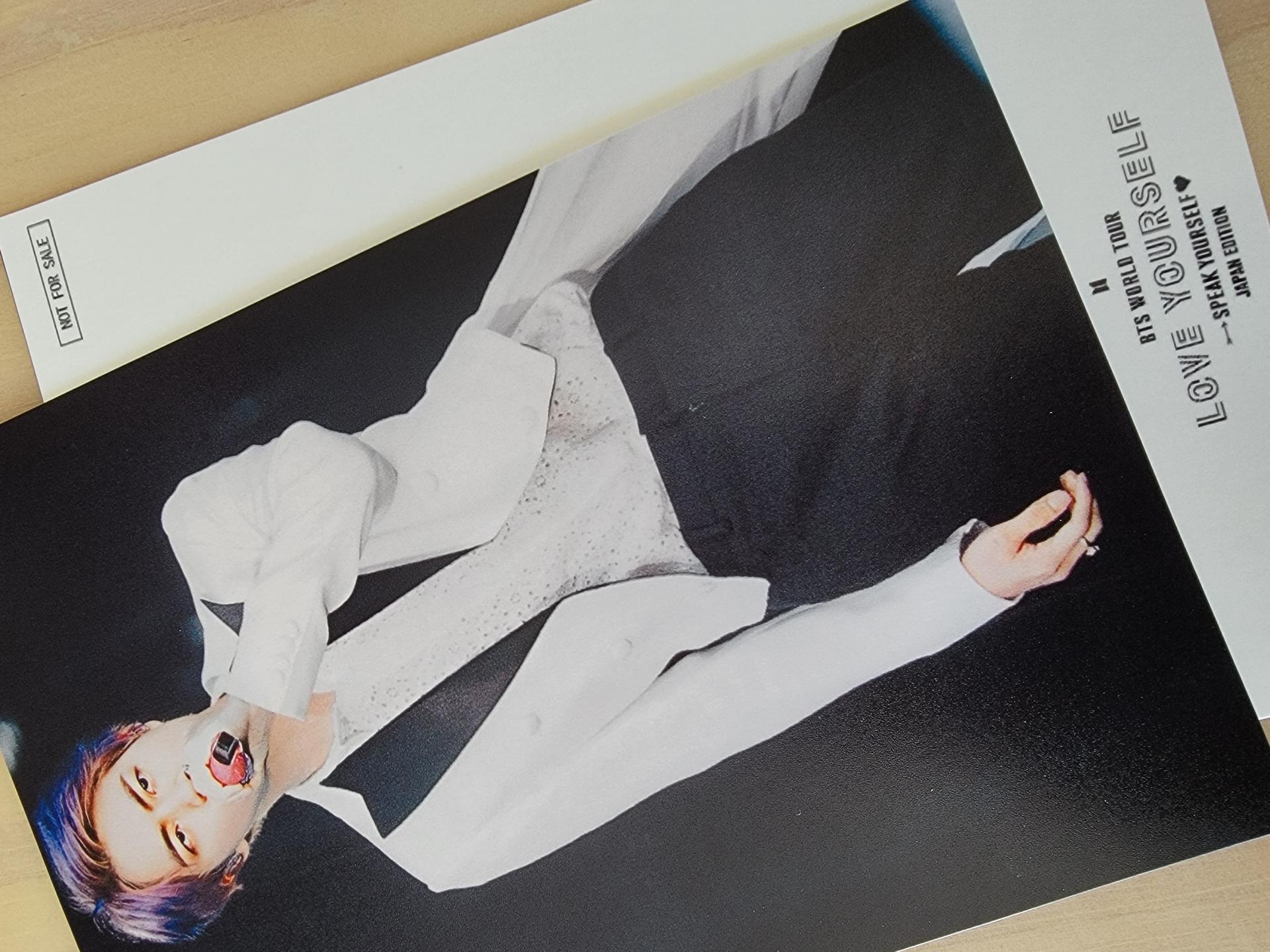 BTS - Love Yourself Speak Yourself Japan F.C Benefit Post Card