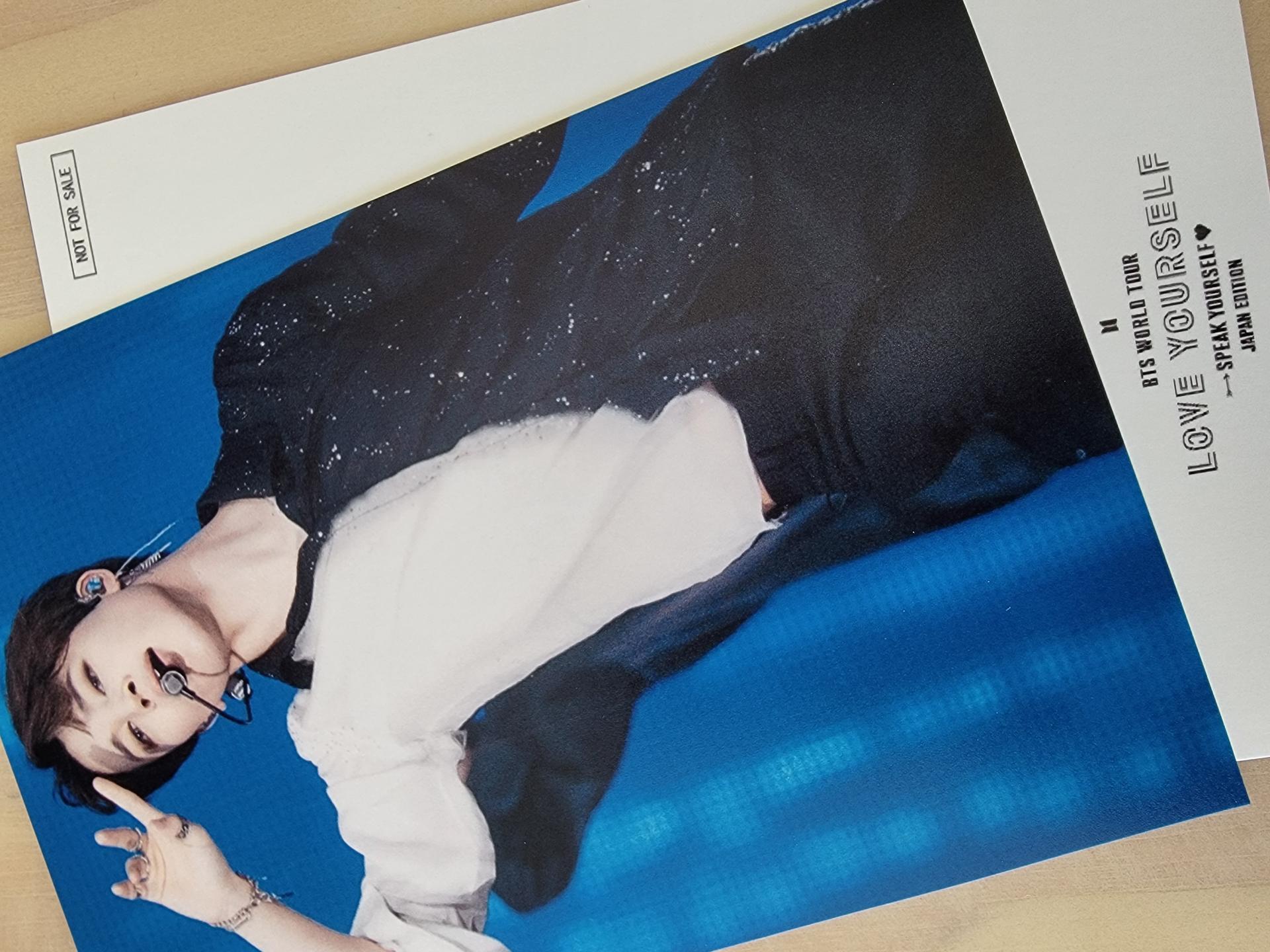 BTS - Love Yourself Speak Yourself Japan F.C Benefit Post Card