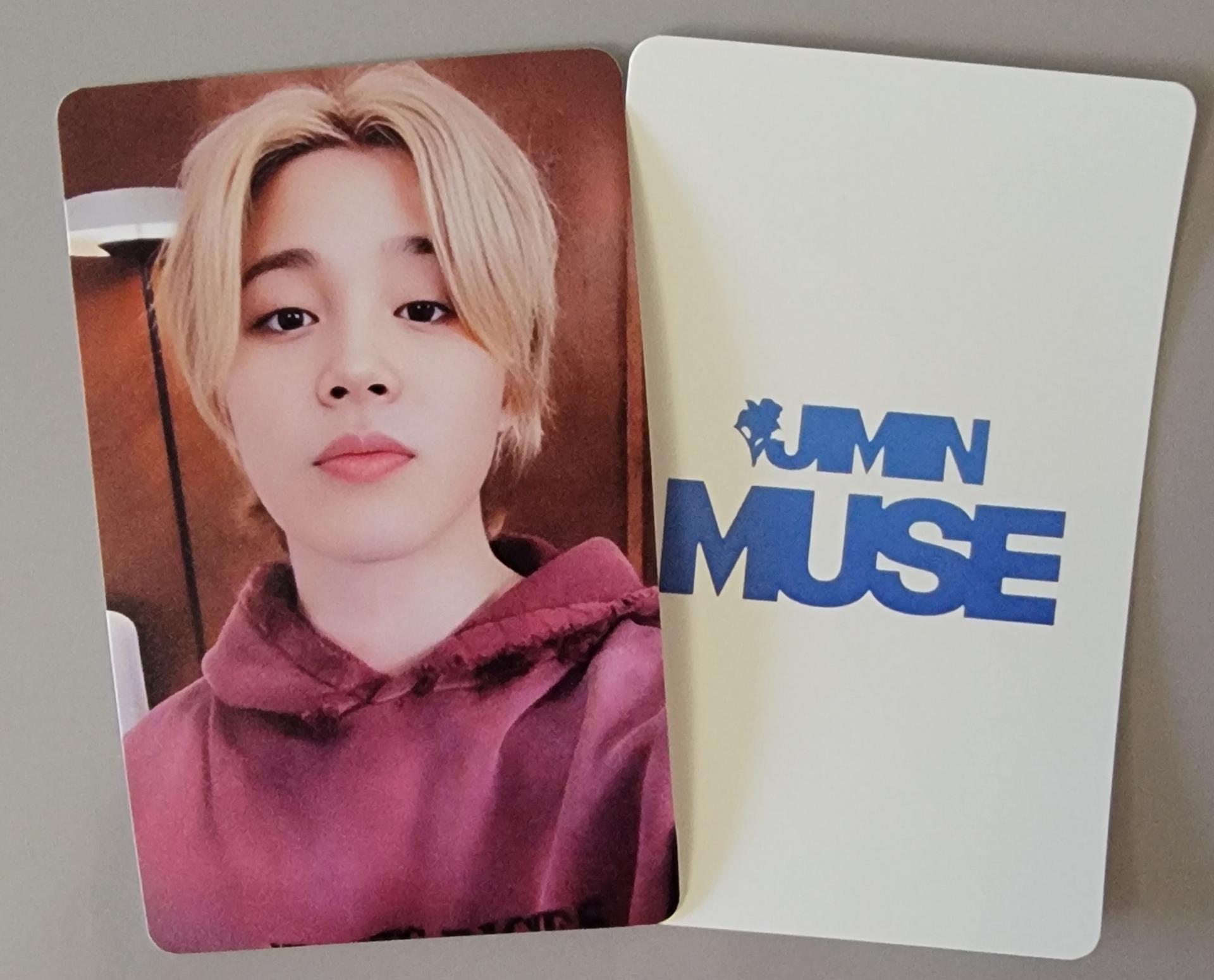Jimin - Muse :  Japan Fan Club POB Photo Card