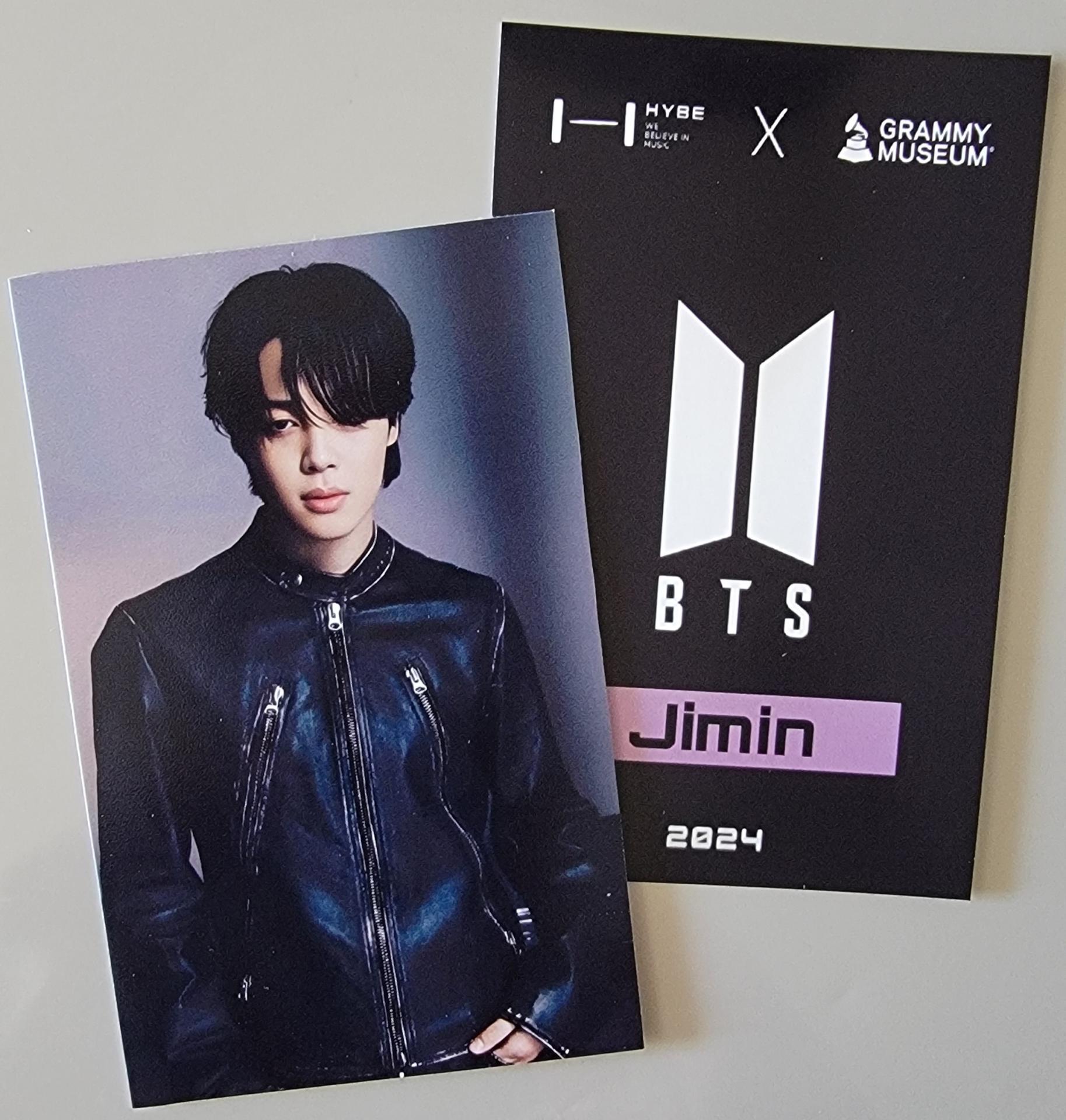 BTS X Grammy Museum Exhibition Photo Cards | Stay DeLulu!