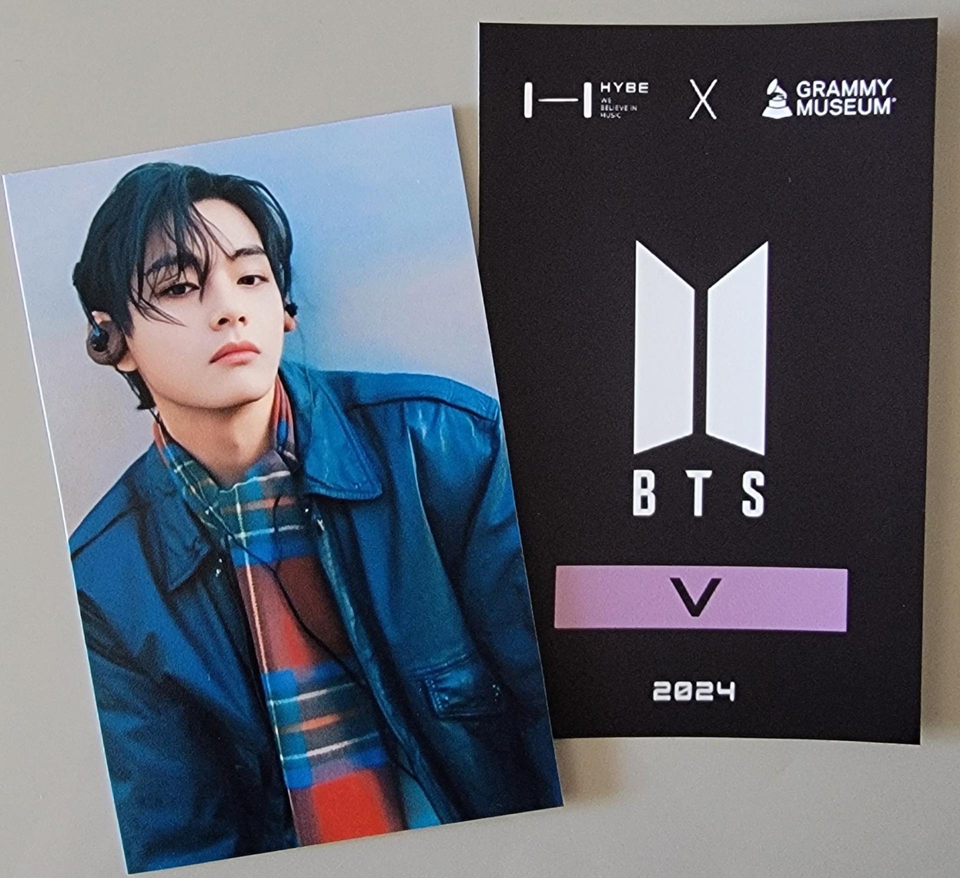 BTS X Grammy Museum Exhibition Photo Cards | Stay DeLulu!