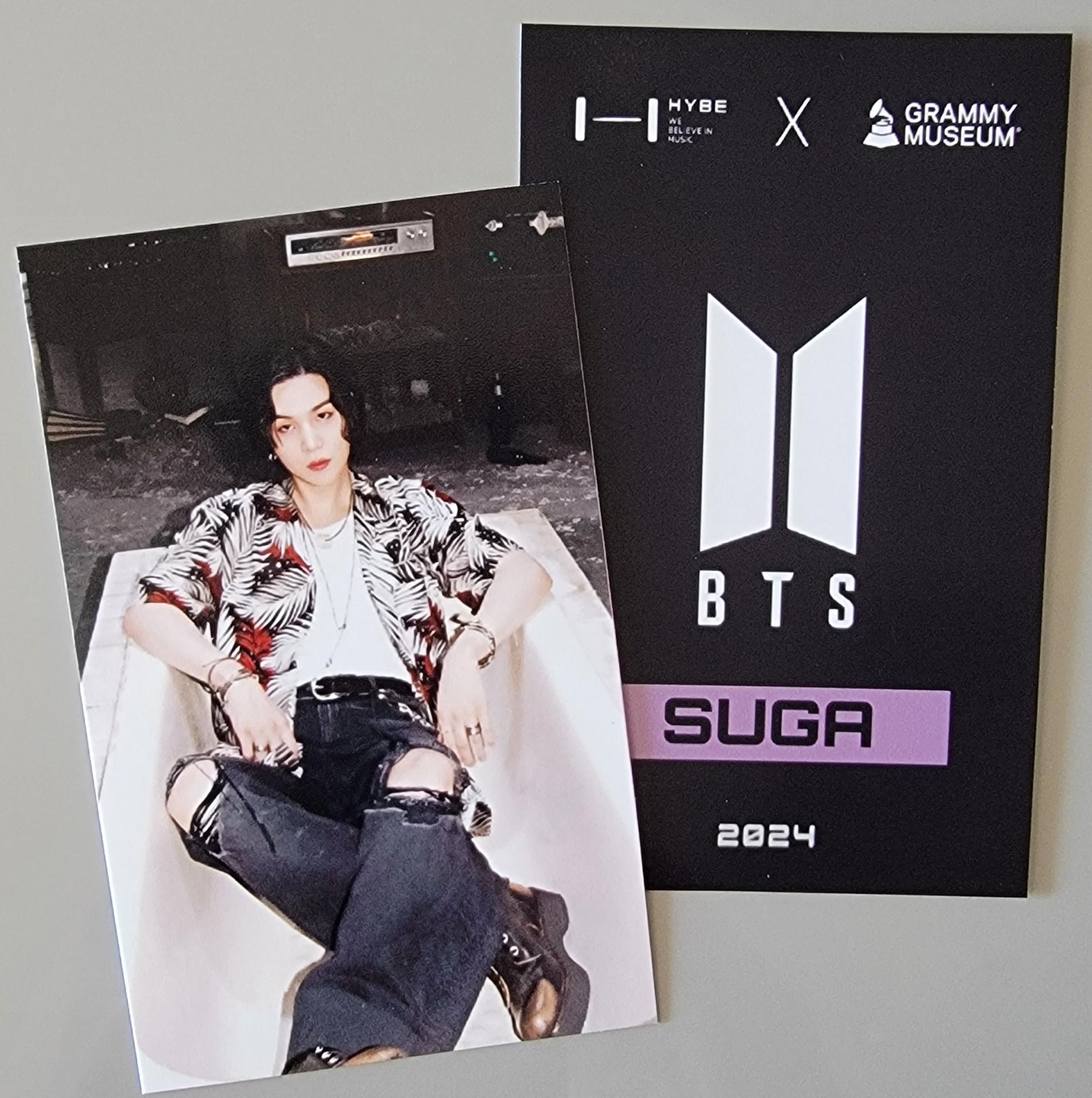BTS X Grammy Museum Exhibition Photo Cards | Stay DeLulu!