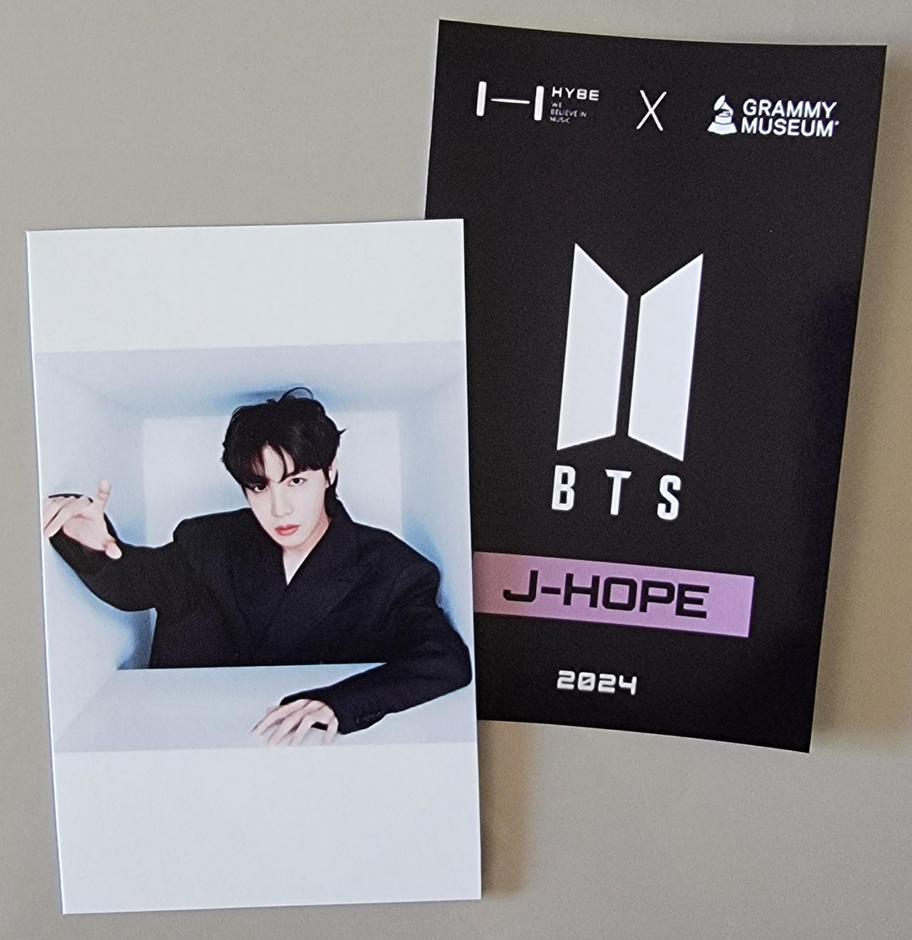 BTS X Grammy Museum Exhibition Photo Cards | Stay DeLulu!