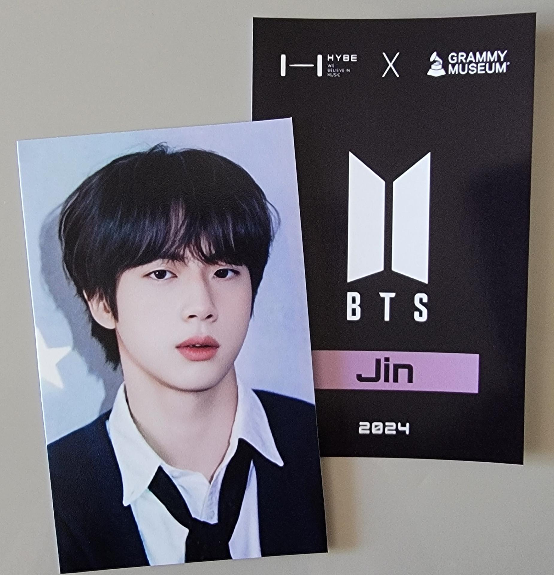 BTS X Grammy Museum Exhibition Photo Cards | Stay DeLulu!