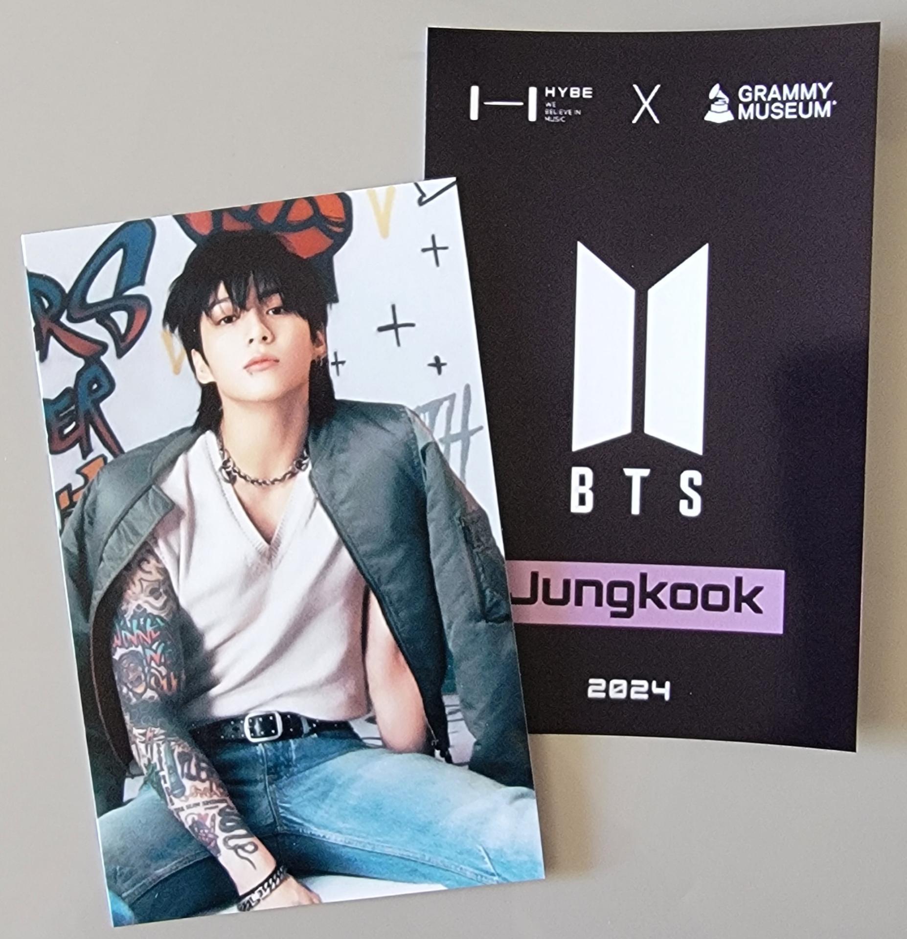 BTS X Grammy Museum Exhibition Photo Cards | Stay DeLulu!