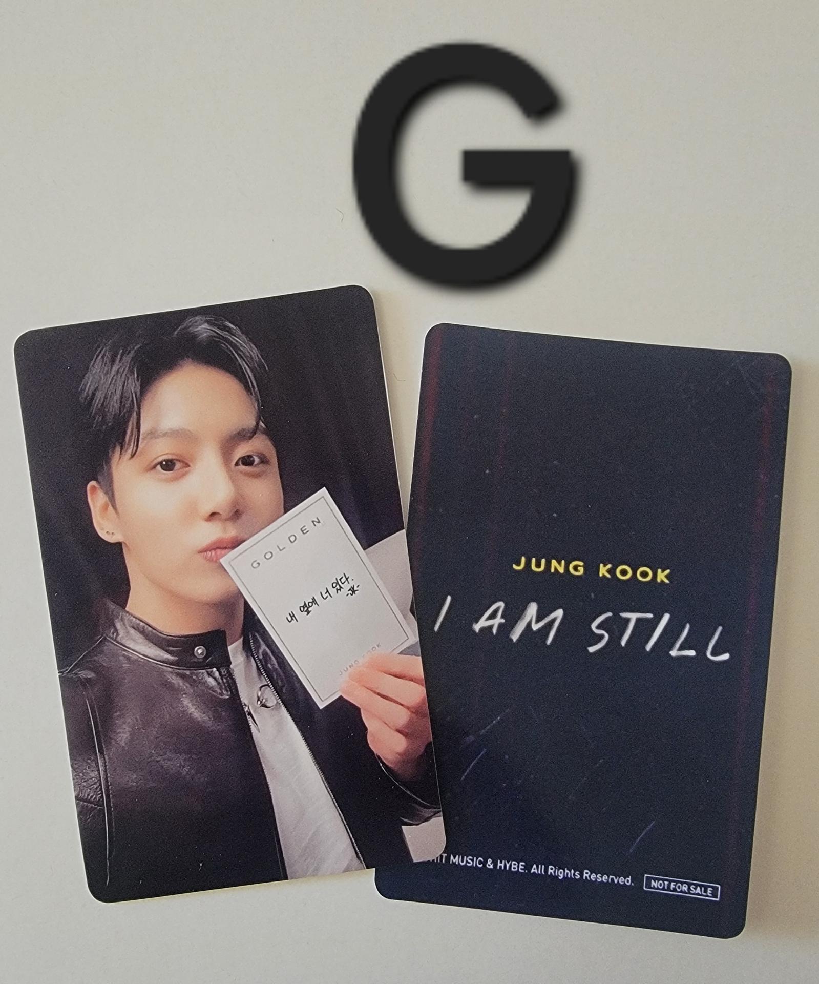 Jungkook - I Am Still : Movie Photo Cards