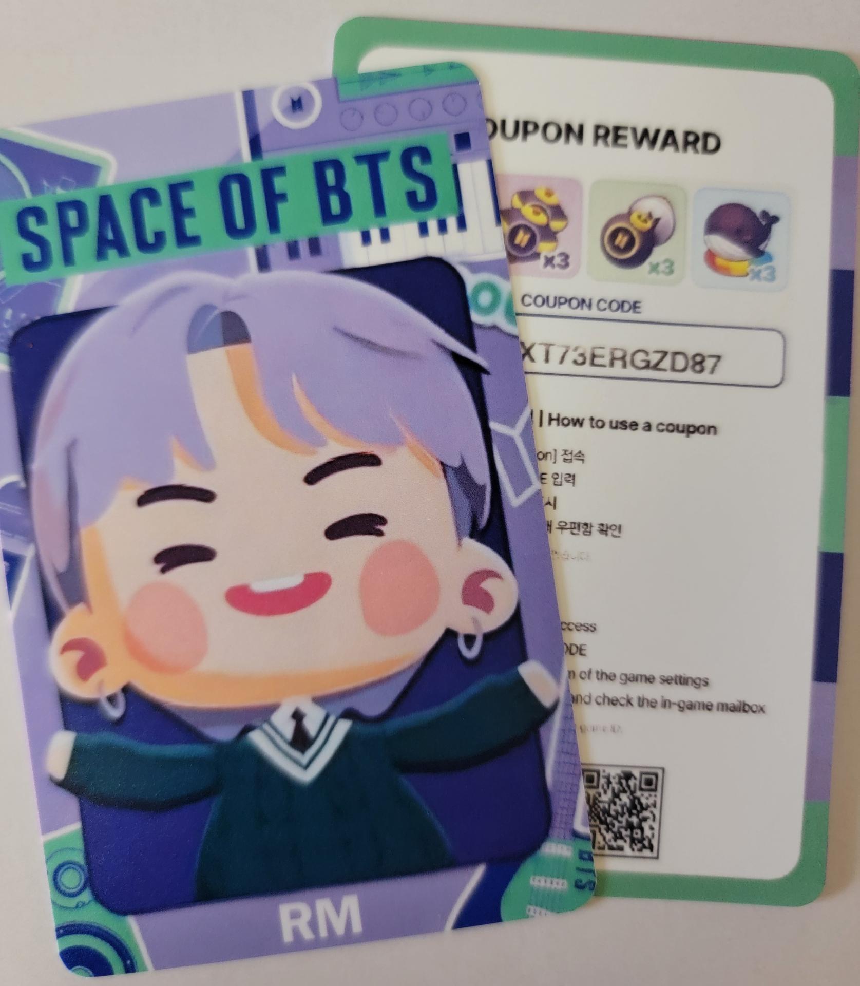 BTS Island Space of BTS Photocards