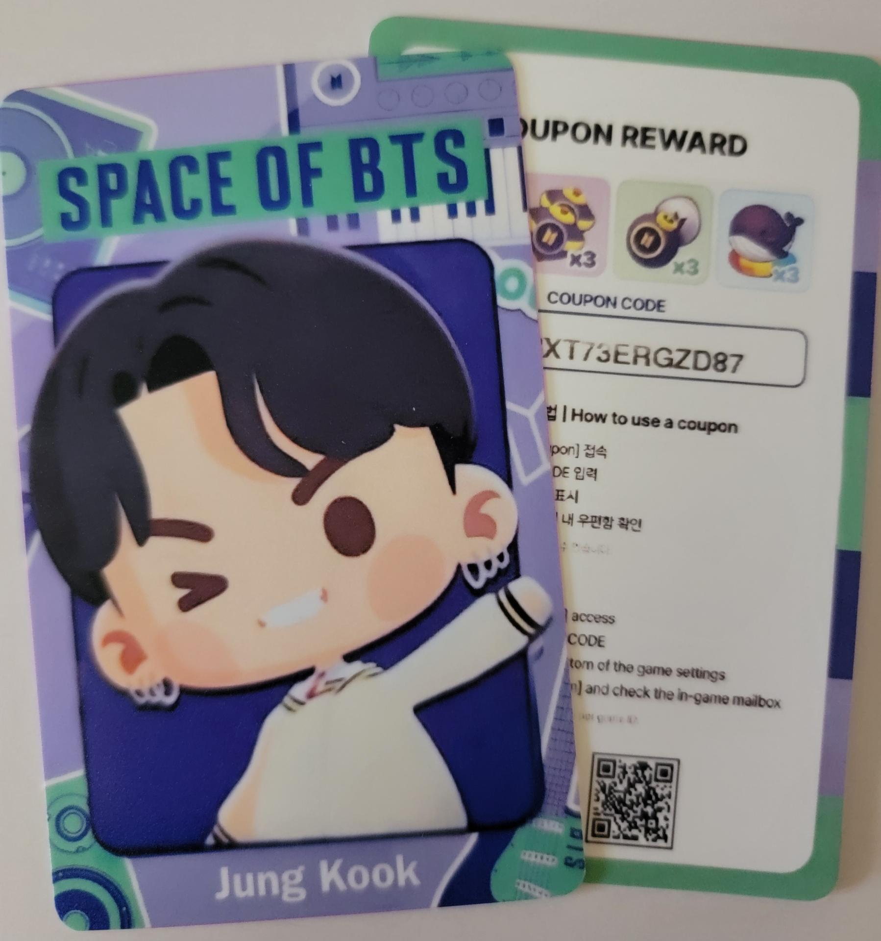 BTS Island Space of BTS Photocards