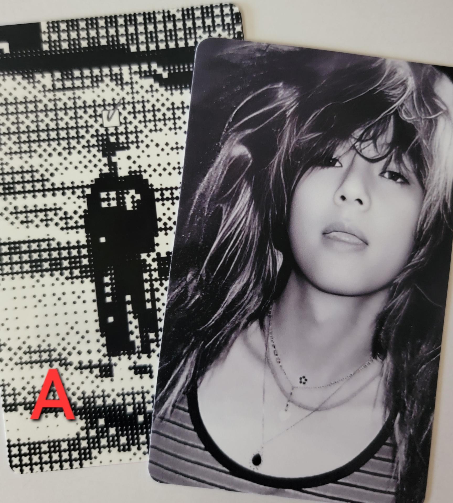 Taehyung : Layover - Vinyl Album Photo Cards 