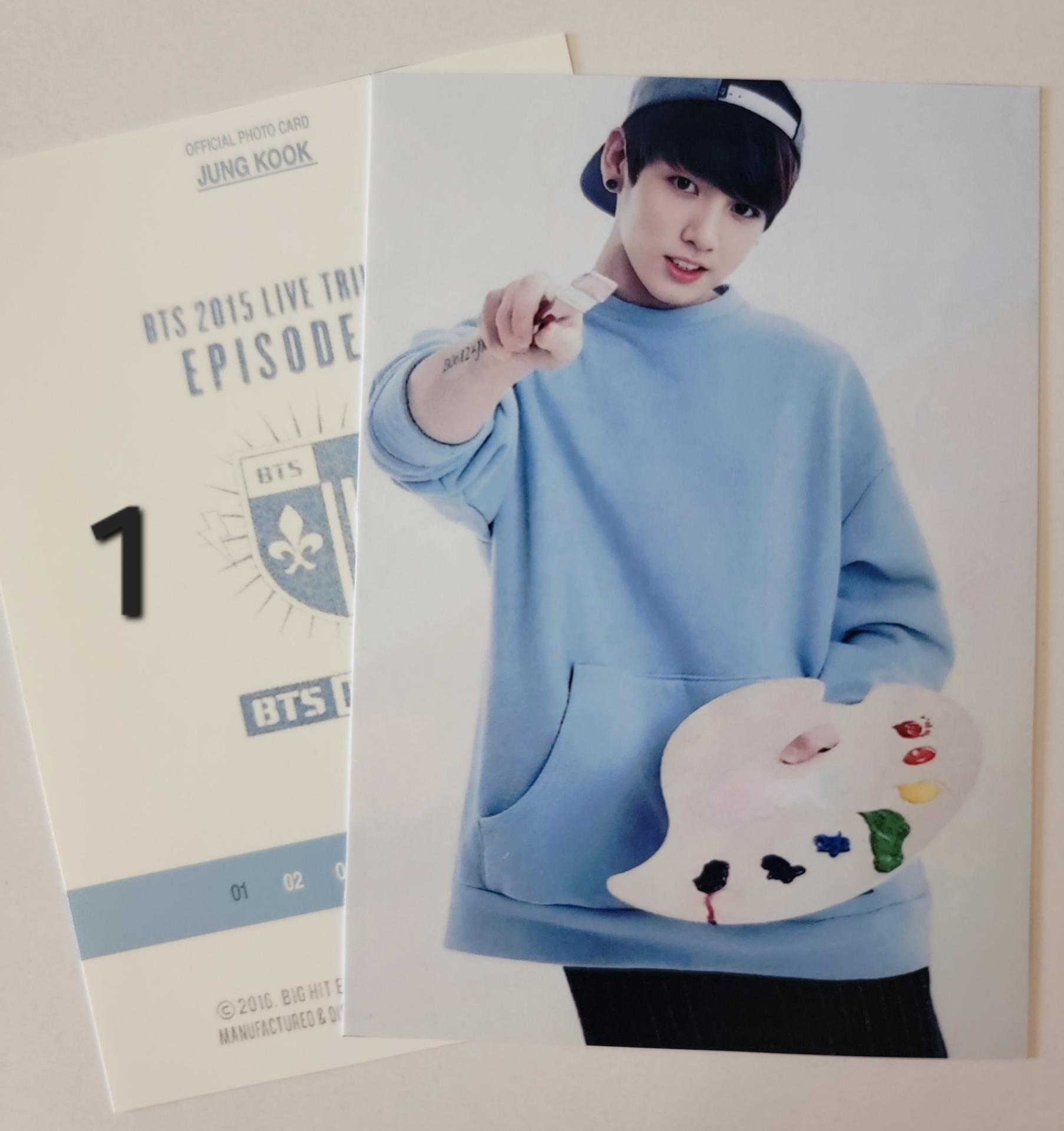 BTS Begins Mini Photo Cards - Jungkook