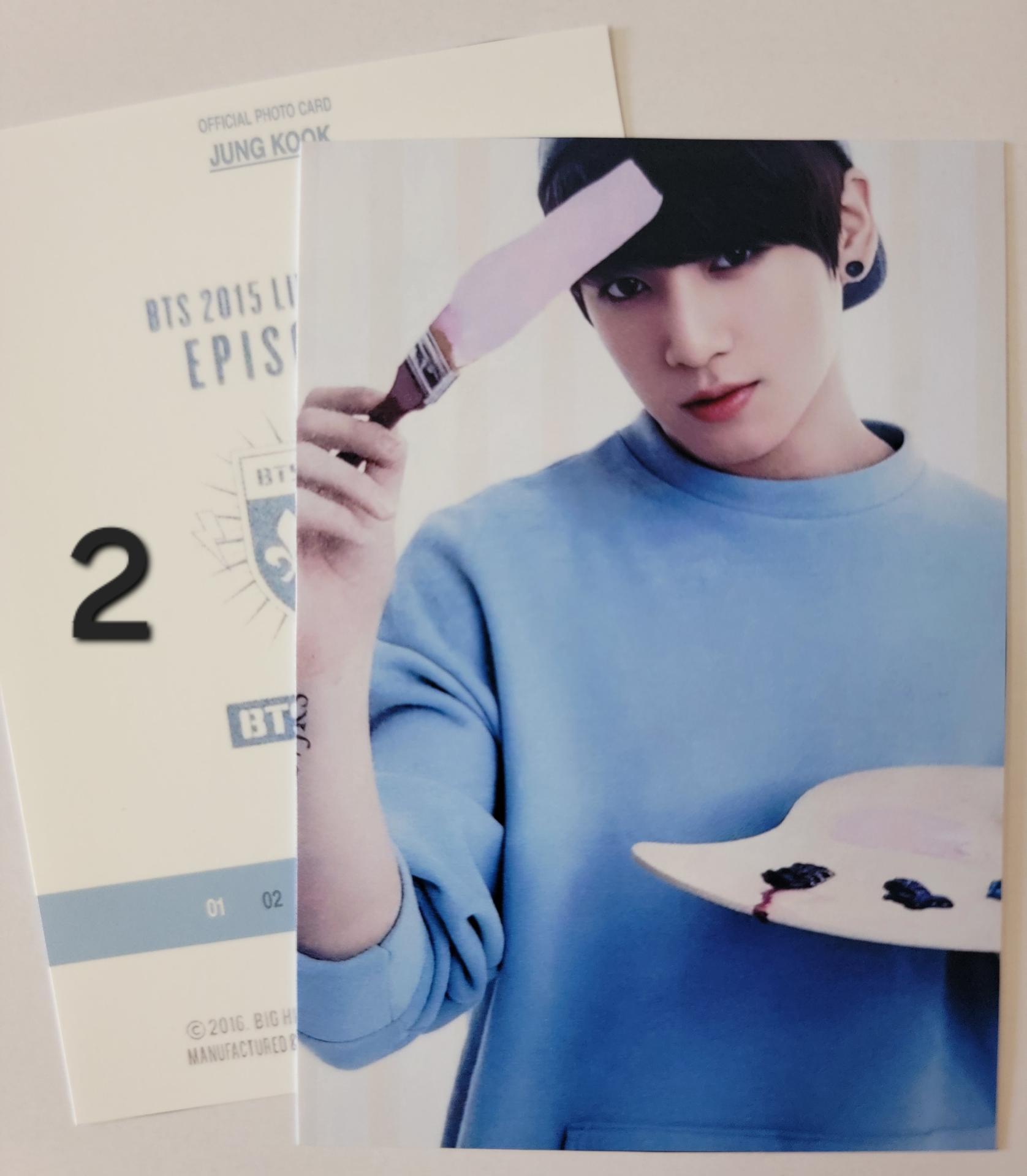 BTS Begins Mini Photo Cards - Jungkook
